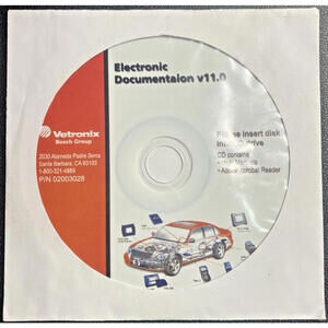 Vetronix Mastertech User Manuals & Info CD V11.0 -MTS 1100 3100 4100 5200 Tech2+